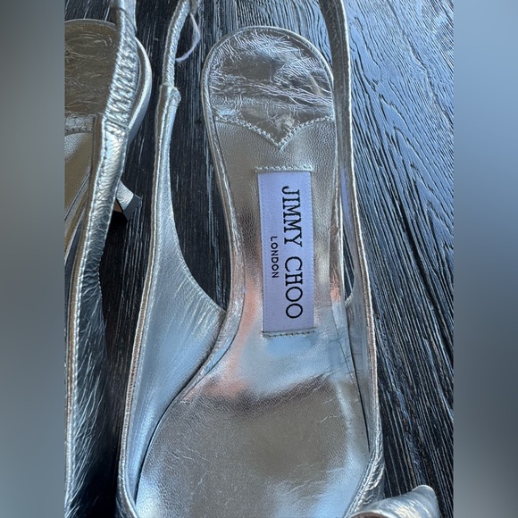 Jimmy Choo Women's Staz 70 Bow Slingback Pumps - Picture 2 of 9